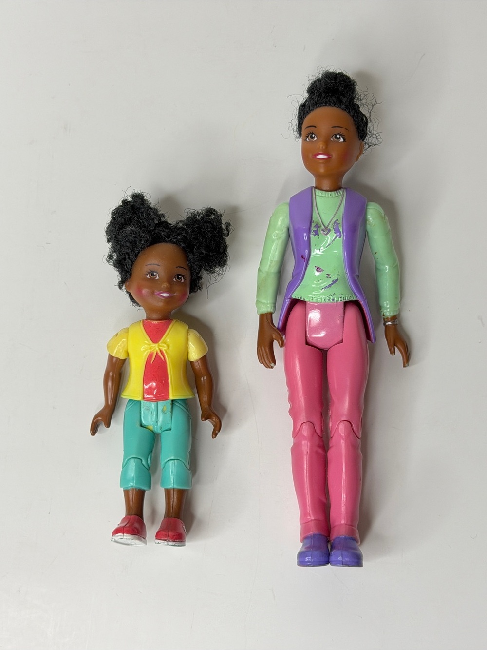 2002 Mattel Loving Family African American Family Mom Little Sister Figure Lot